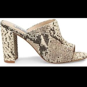Steve Madden Snakeskin Heels